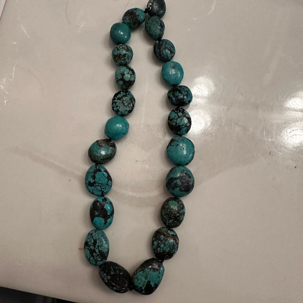 Turquoise Beaded Necklace